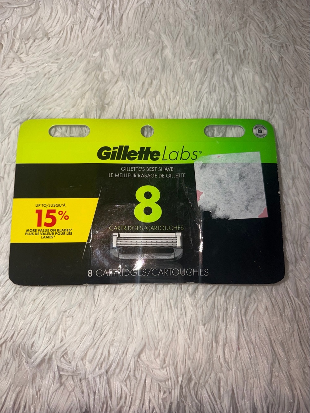 New Gillette Labs 8 Replacement Cartridges